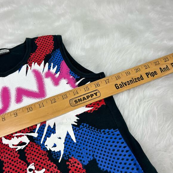 Euro vintage punk top	RARE size M - Picture 3 of 6